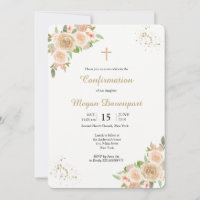 Blush Floral Bestätigung
