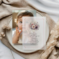 Blush Floral Bow "Extravagant One" Erster Geburtst