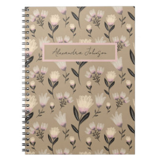 Blush Floral Journal | Modern Botanical  Notizblock