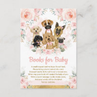 Blush Floral Puppy Dog Books for Baby Girl Showroo