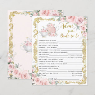Blush Floral Tee Party Beratung für Bridge to Be G
