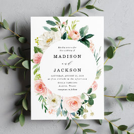 Blush Florals | Einladung zur Hochzeit