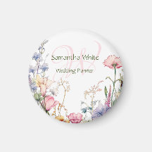 Blush-Garten-Wasserfarbe Personalisiert