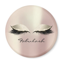 Blush Girly Makeup Lashes