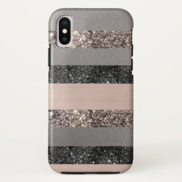 Blush Glitzer Glam Streifen #1 #gliny Case-Mate iPhone Hülle