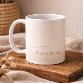 Blush Ivory Arc Glow Classic Mug, 11 oz Kaffeetasse
