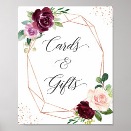 Blush Lila Rose Gold Cards und Geschenke Zeichen Poster
