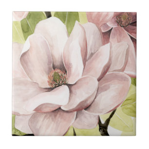 Blush Magnolia Blume Fliese