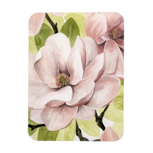 Blush Magnolia Blume Magnet