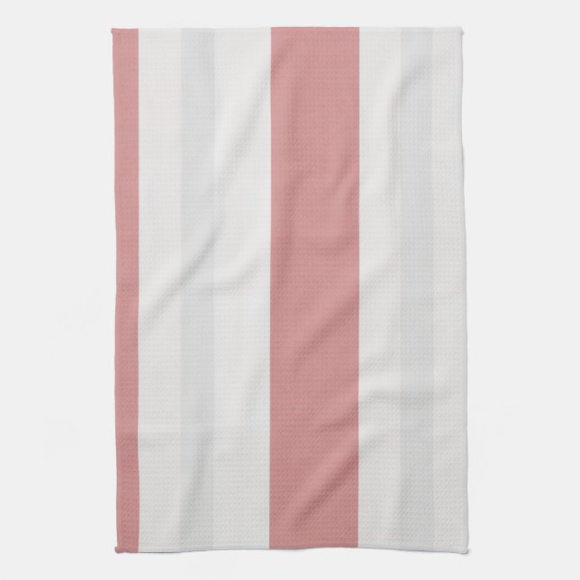 Blush Nordic Streifen Geschirrtuch (Vertikal)