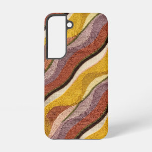 Blush-Oliv-Abstract-Dünen-Galaxy-Case Samsung Galaxy Hülle