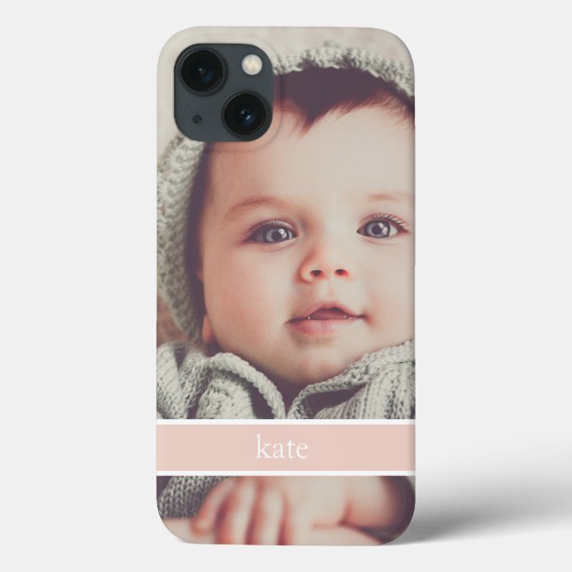 Blush Overlay | PERSONALISIERTES FOTO Case-Mate iPhone Hülle (Rückseite)