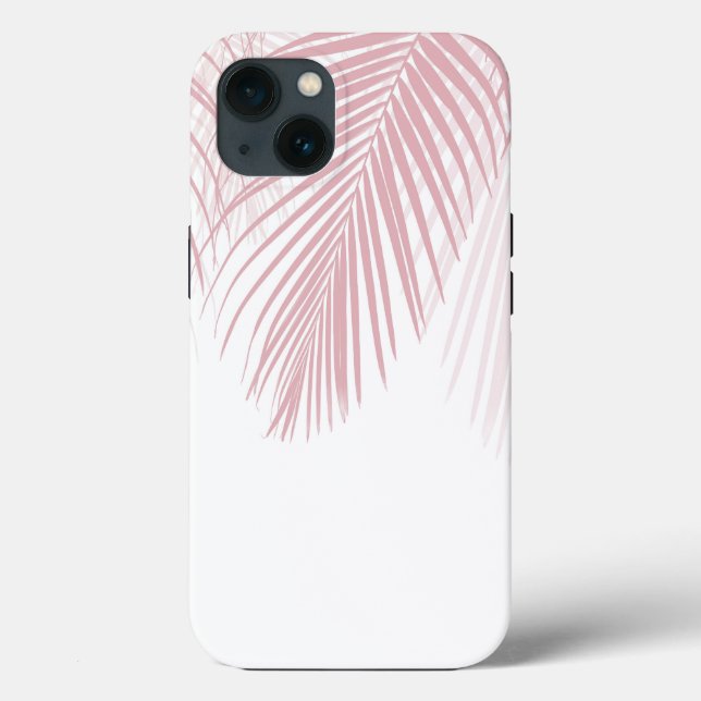 Blush Palm Blätter Finesse 2 #tropical #art Case-Mate iPhone Hülle (Rückseite)