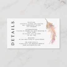 Blush Pampas Grass Minimalistisch Hochzeit