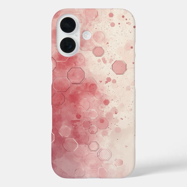 Blush Particle Fade Case-Mate iPhone Hülle (Rückseite)