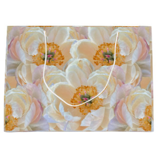 Blush Peony Gift Bag Große Geschenktüte