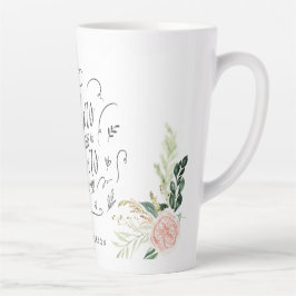 Blush pink Blumengeschenk Dankeschön Lehrer Gesche Milchtasse