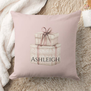 Blush Pink Boho Geschenke Kissen