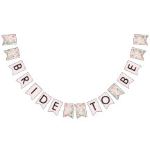 Blush Pink Bridal Banner