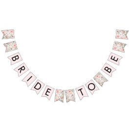 Blush Pink Bridal Banner