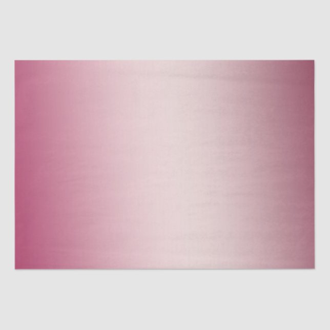 Blush Pink Burgundy Ombre Seidenpapier (Vorderseite)