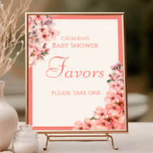 Blush Pink Cherry Blossom Favoriten Zeichen