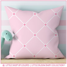 Blush Pink Diamond Pattern Kinderzimmer