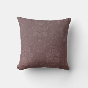 Blush Pink Dusty Rose Vintage Blumengestalt Kissen
