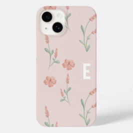 Blush Pink Floral Muster I Telefongehäuse Case-Mate iPhone 14 Hülle