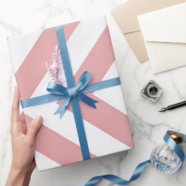 Blush Pink Geometric Geschenkpapier
