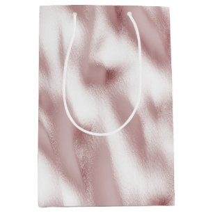 Blush Pink Glam Birthday Mittlere Geschenktüte