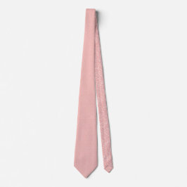 Blush Pink Glitzer Funkelnd Neck Tie Krawatte