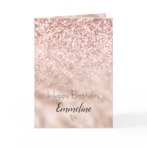 Blush Pink Glitzer Glitzy Sparkle