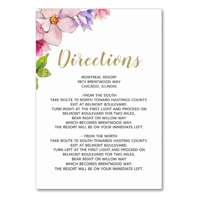 Blush Pink Gold Blumengarten Botanische Hochzeit Tischnummer (Vorderseite)