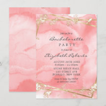 Blush Pink Gold Fairytale Junggeselinnen-Abschied