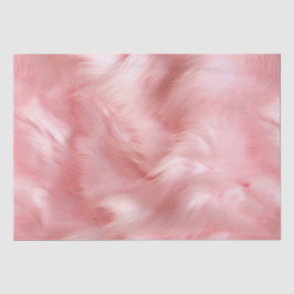 Blush Pink Imitate Fur Seidenpapier