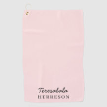 Blush Pink Monogram | Modern Minimalist Feminine