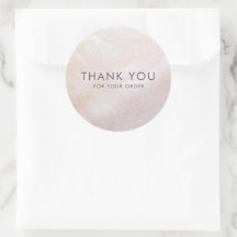 Blush Pink Mother Pearl Muschel Danke