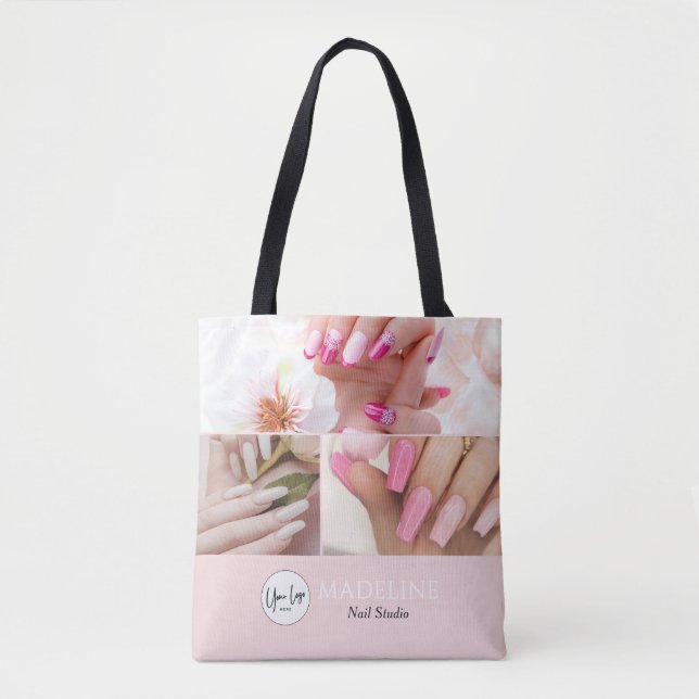 Blush Pink Nageldesignerin 3 Foto Logo (Vorderseite)