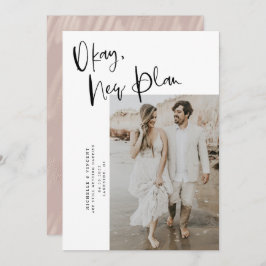 Blush Pink Okay neue Plan Hochzeit retten das Datu Save The Date