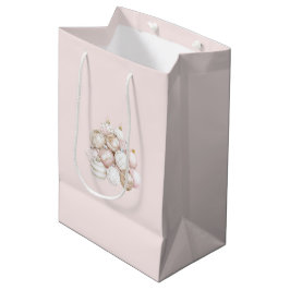 Blush Pink Ornamente Weihnachten Mittlere Geschenktüte