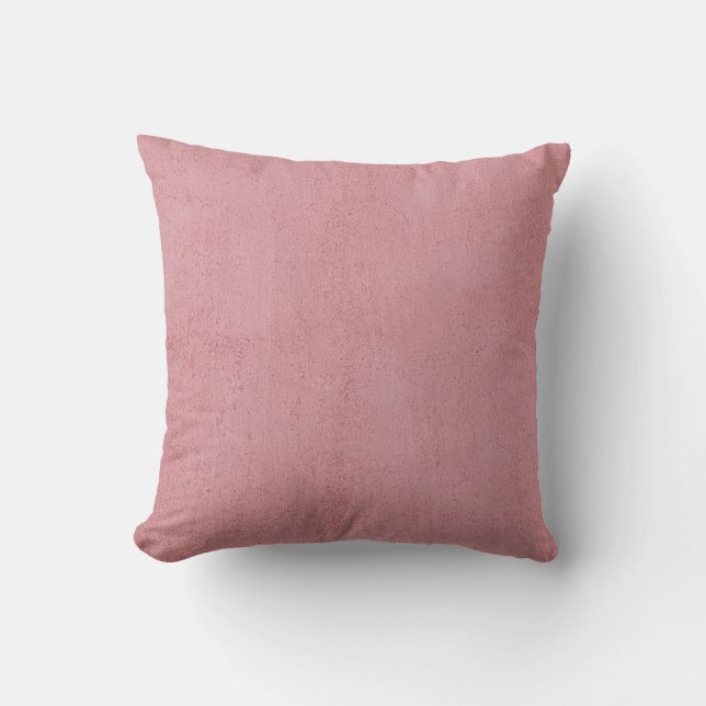 Blush Pink Pale Chic Textured Light Pastell Design Kissen (Vorderseite)