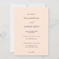 Blush Pink Pastel Wedel