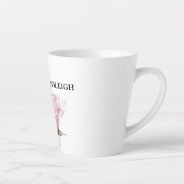 Blush Pink Rose Butterfly   Milchtasse