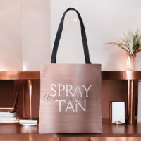 Blush Pink - Rose Gold Foil Spray Tan Suppen