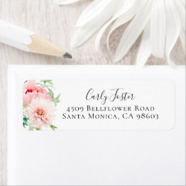 Blush Pink Rücksendeadresse