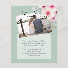 Blush Pink Sage Blumenzettel