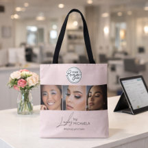 Blush Pink Script Logo Foto Lashes Studio 