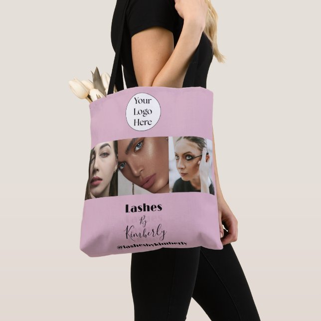 Blush Pink Script Logo Photo Lash Studio (Von Nahem)