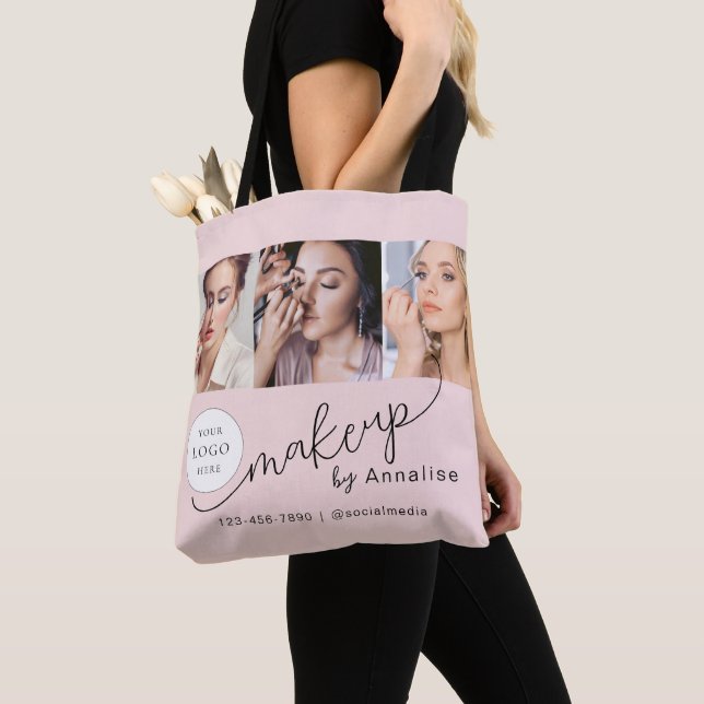 Blush Pink Script Logo Photo Makeup Studio (Von Nahem)
